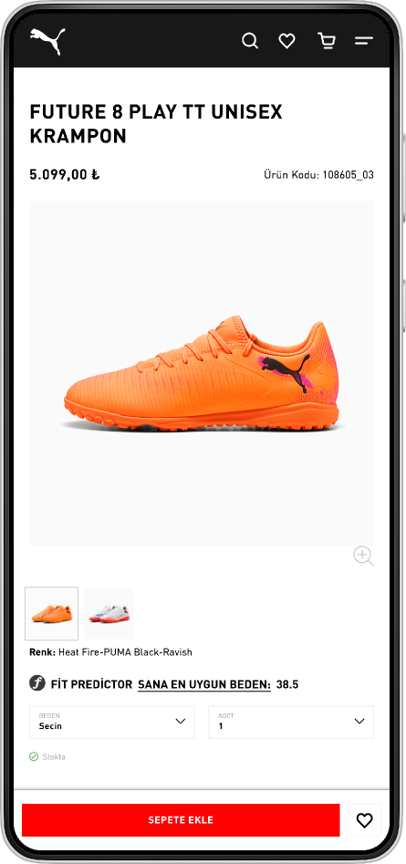Fit Predictor proof of concept