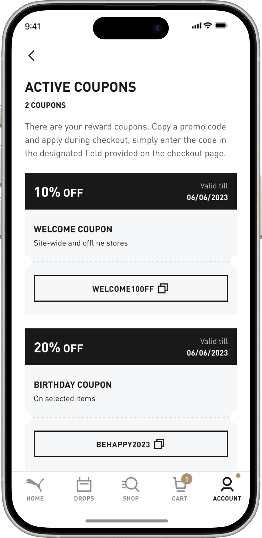 Coupons